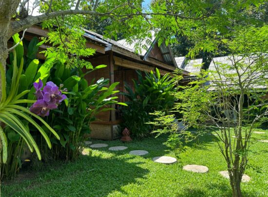 The guesthouse in Luang Prabang.