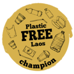 Plastic free champion in Luang Prabang, Laos.