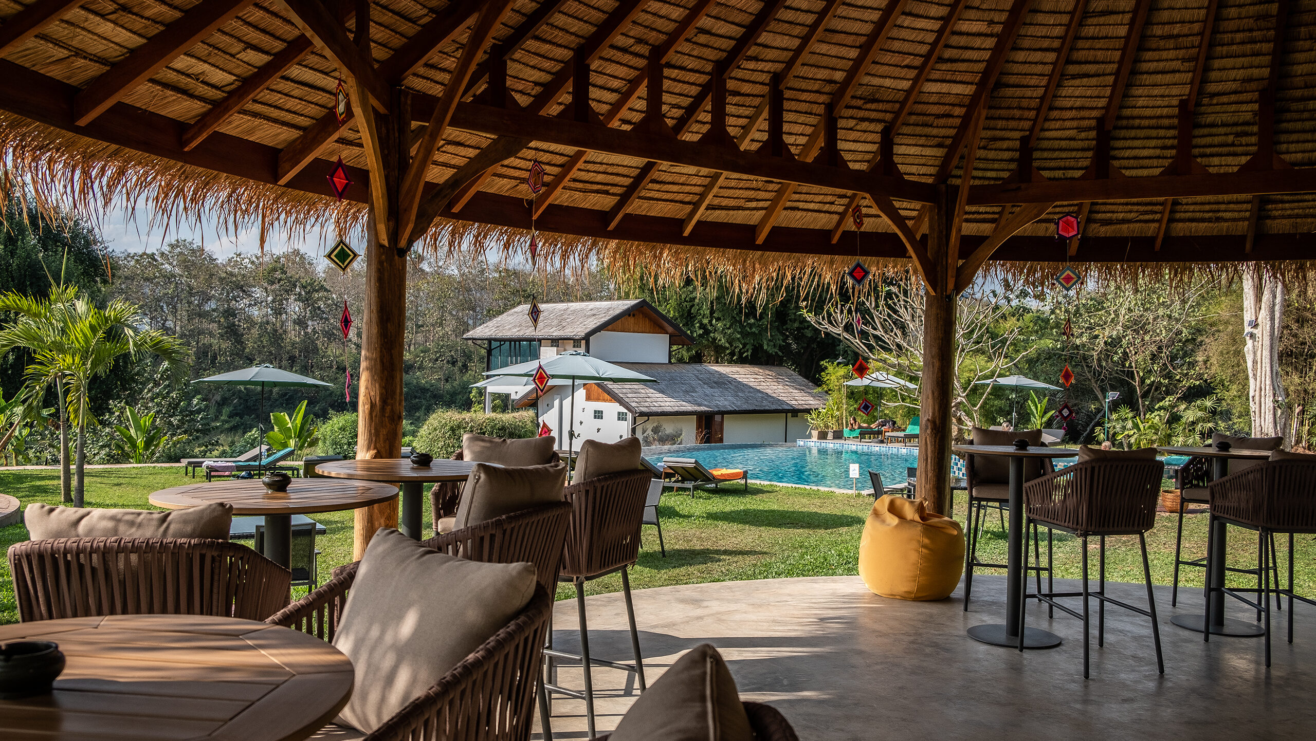 The Namkhan Resort Pool Bar