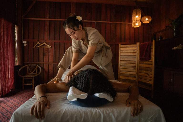 Lao traditional massage