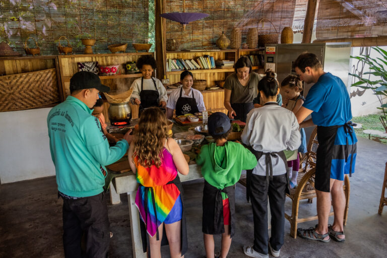 Kids Cooking Class Luang Prabang Laos