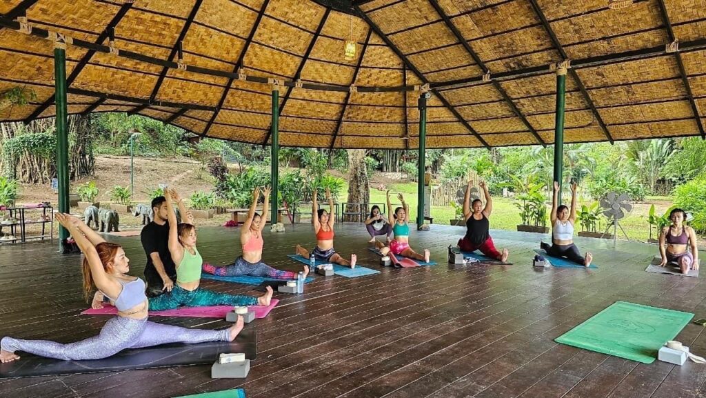 Yoga Class in Luang Prabang