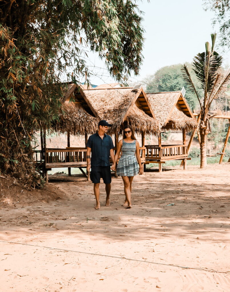 Couple Escape on the beach