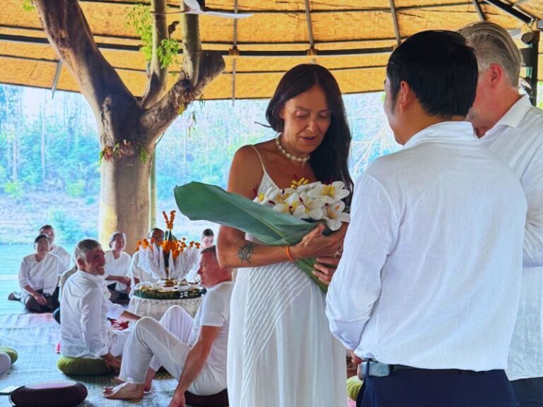 Baci Ceremony - The Namkhan, Luang prabang 2