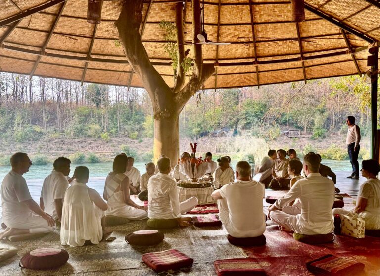 Baci Ceremony at Namkhan