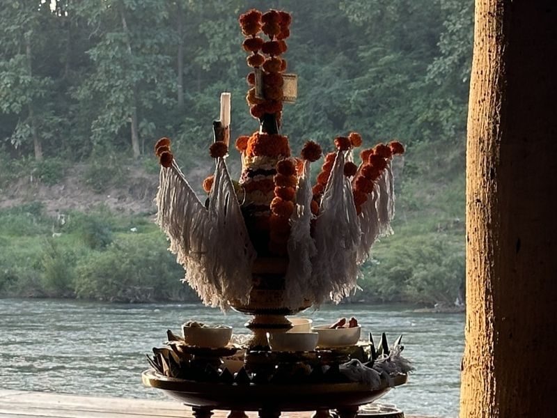 Baci Ceremony The Namkhan Luang prabang Laos