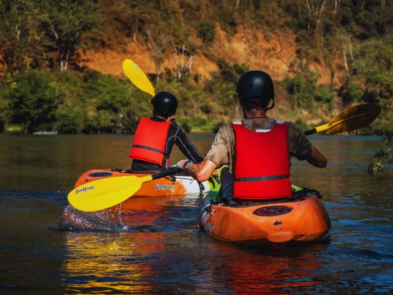 Kayaking at The Namkhan