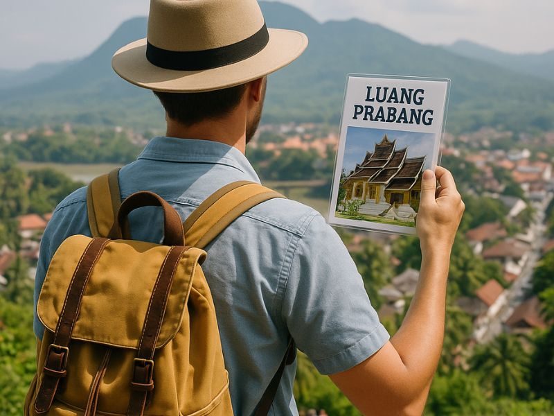 Private guia tour in Luang PRabang at the namkhan