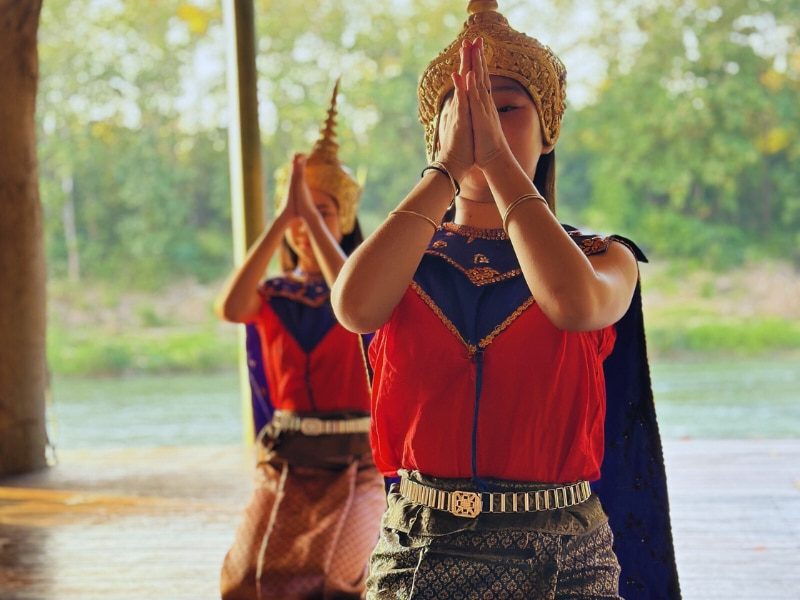 Traditional Dancers at the namkhan